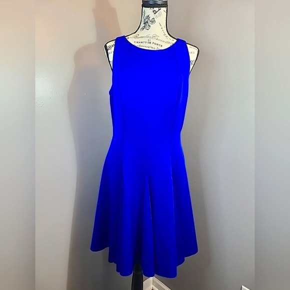 Lauren Ralph Lauren Blue Cocktail Dress size 10 - Picture 1 of 9